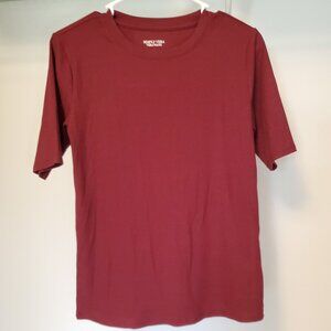 Simply Vera, Vera Wang knit top, short-sleeve, Size: M